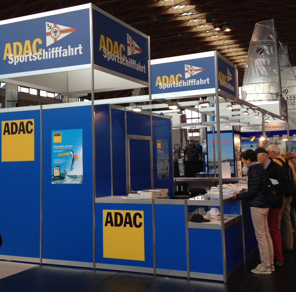 ADAC Messestand Interboot Friedrichshafen